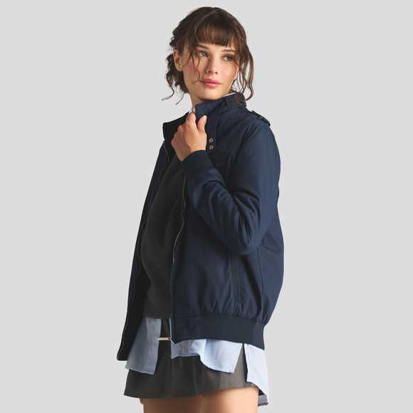 Women's Classic Iconic Racer Jacket (Slim Fit) - Picture 3 of 6